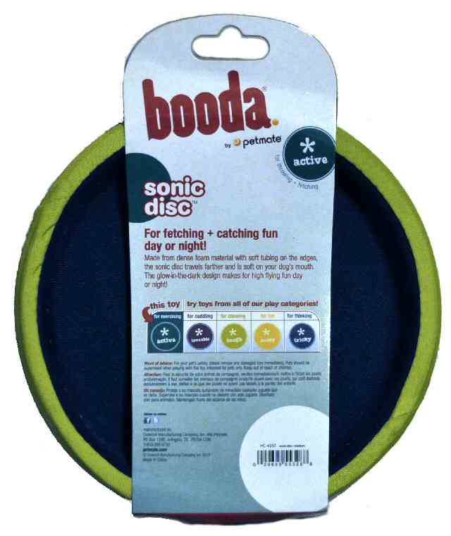 booda dog frisbee