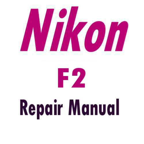 Nikon Md-4 Repair Manual