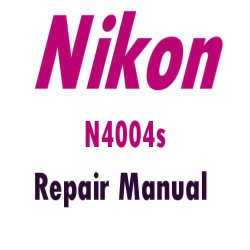 canon 35mm repair manuals